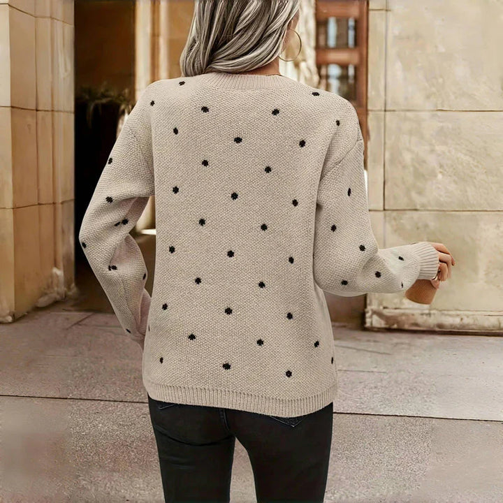 Luna | Jersey de punto con lunares