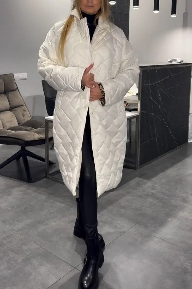 Olivia Sur™ | Abrigo de Leopardo Elegante